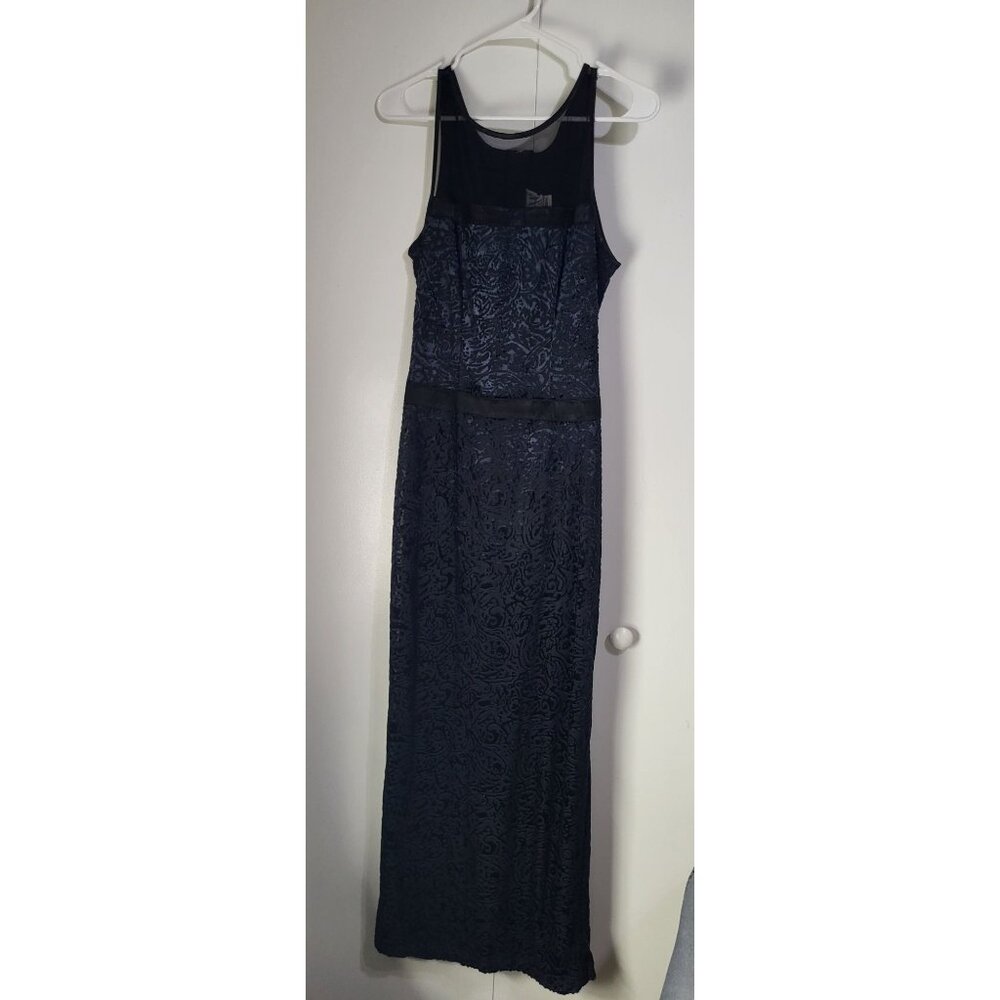 VTG GRACE USA Women's M Burnout Velvet Sleeveless Dress Prom Whimsigoth Fairy - Picture 2 of 9